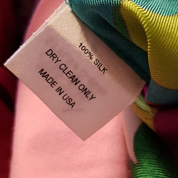 Voom Silk Multi Colored Dress - Picture 12 of 16